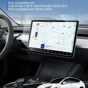 Protector de pantalla de vidrio templado Tesla modelo Y/3